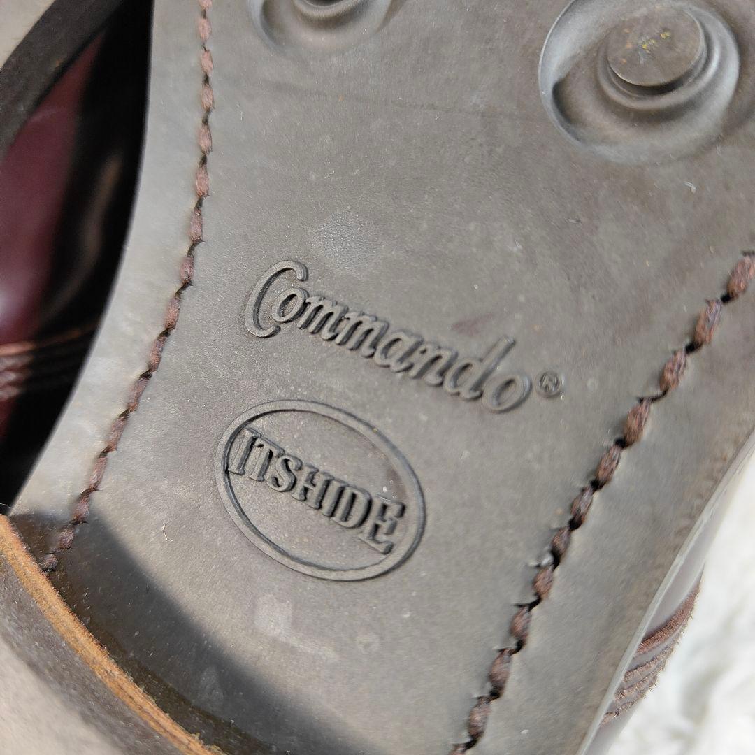 極美品　Sanders size5 1/2 MILITARY DERBY　25