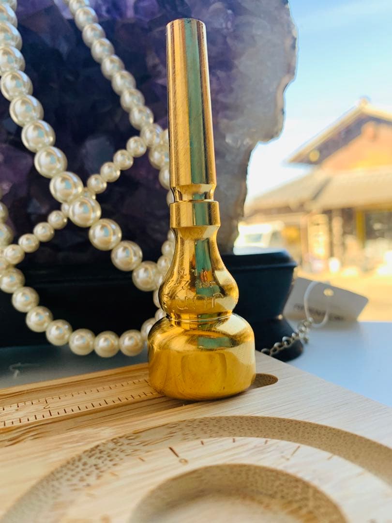 JUN'SトランペットマウスピースGIGAMASTER 2-2 熱処理ヘアライン