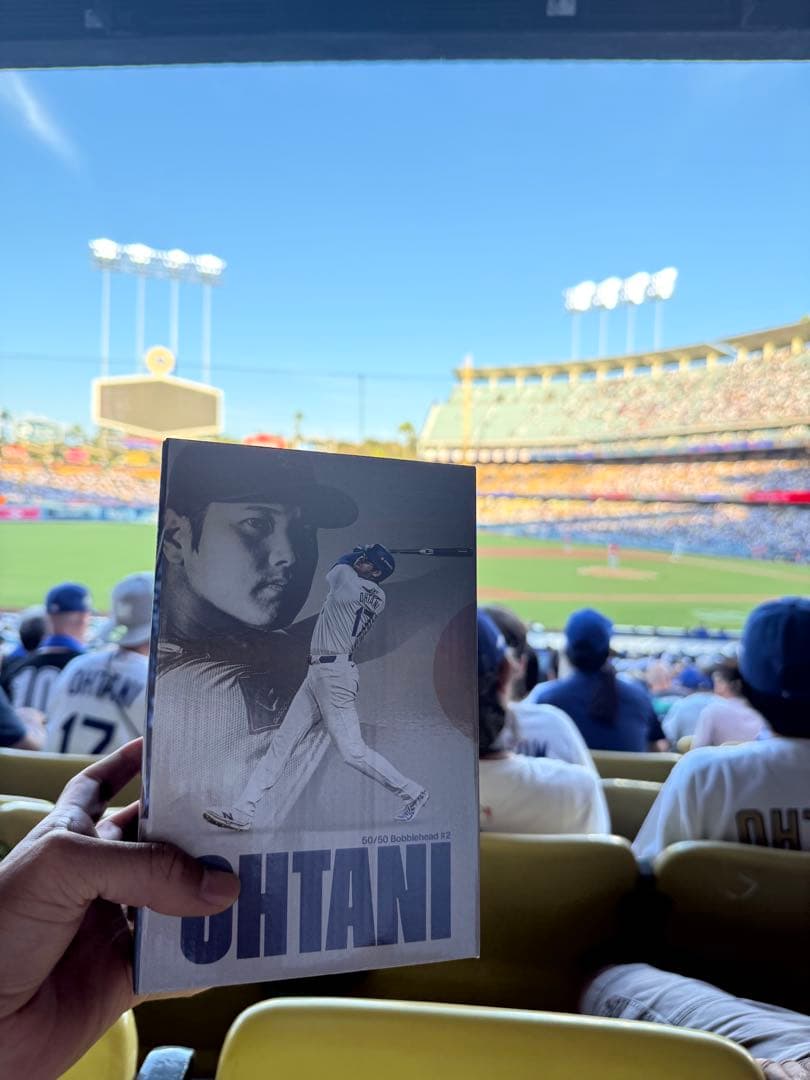 【入手困難】球場配布限定　大谷翔平　50/50ボブルヘッド　打者/バッター版②
