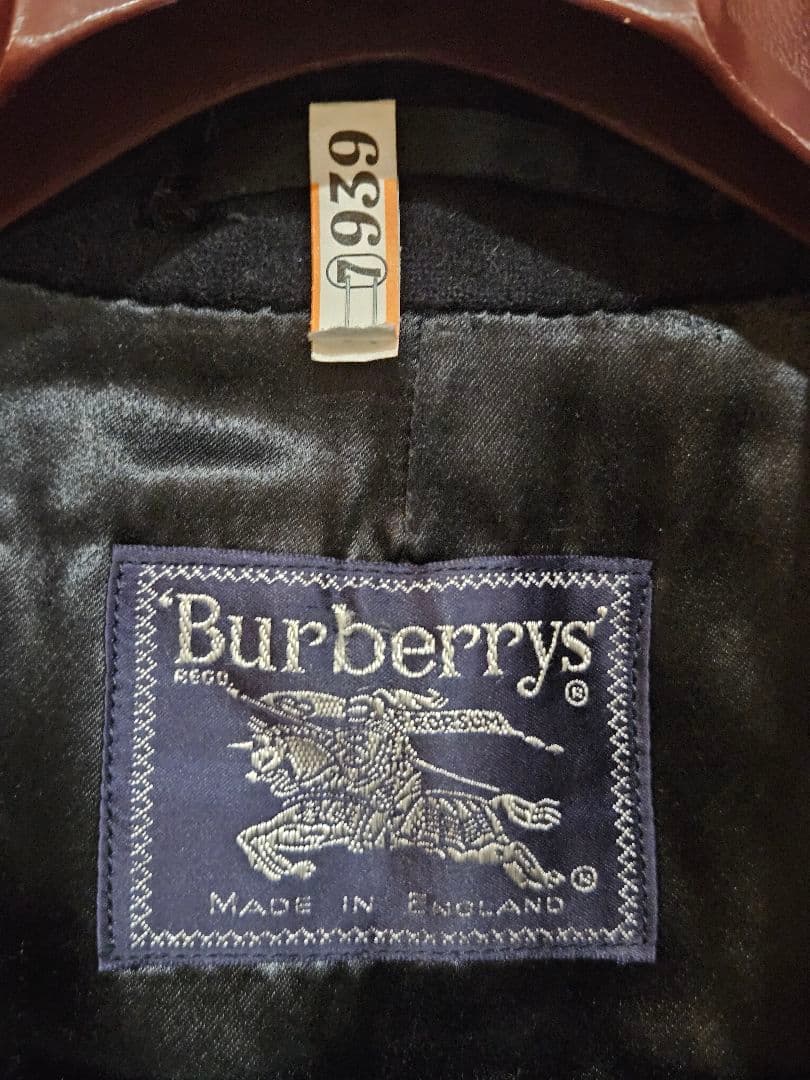 バーバリー80'sスペシャルビンテージローデンクロス一枚袖ステンカラーコート