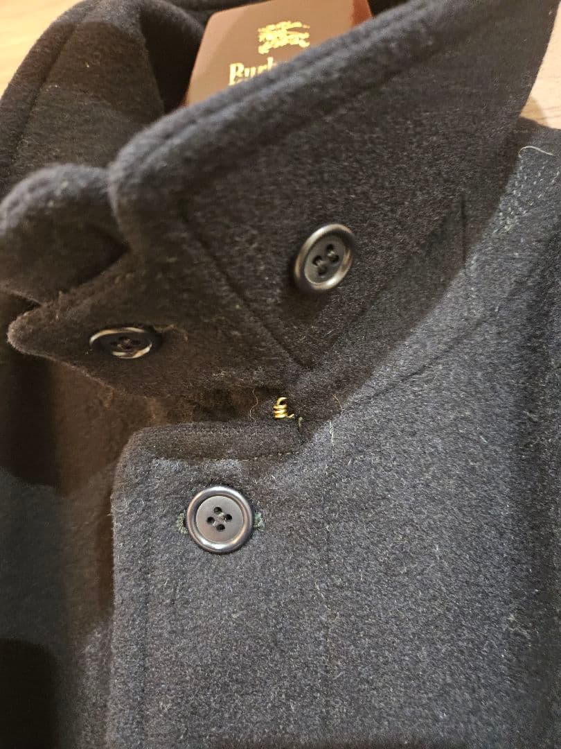 バーバリー80'sスペシャルビンテージローデンクロス一枚袖ステンカラーコート