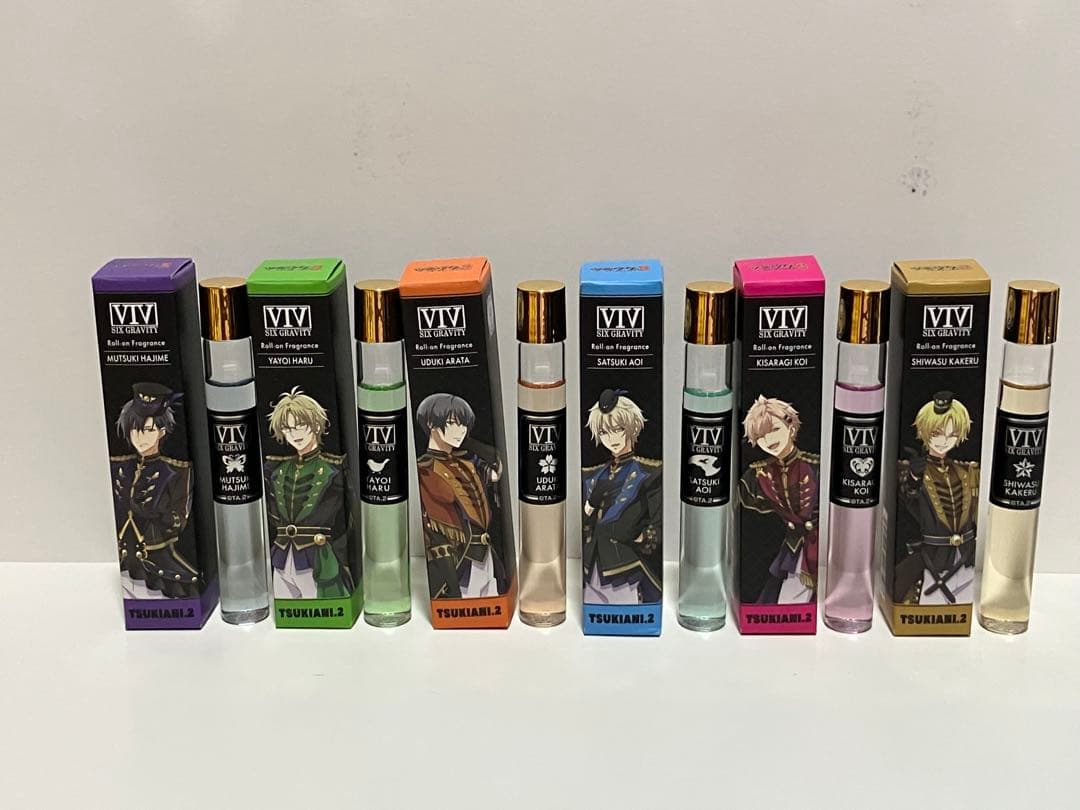 ツキウタ。 ツキプロ ロールオンフレグランス オードトワレ まとめ売り