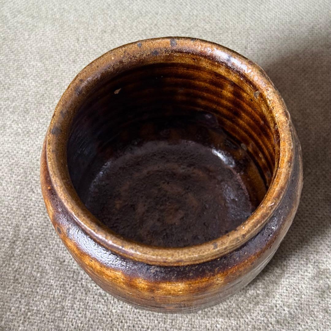 一点もの 余宮隆さん 木蓋・ヘラ付き壺 キャニスター
