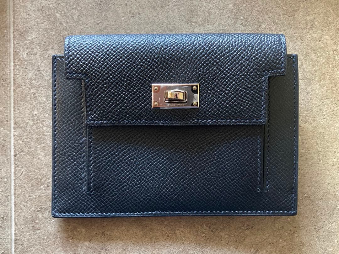 【HERMES】美品 エルメス ケリーポケット コンパクト ブラック 2020年