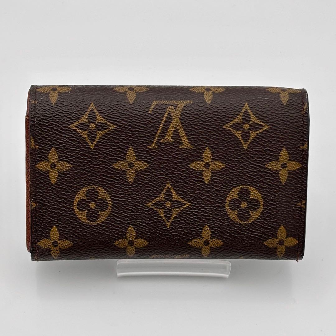 ルイヴィトン モノグラム ポルトモネ・ビエ トレゾール 二つ折り財布　コンパクト