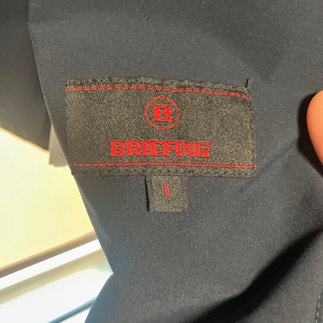 BRIEFING GOLF WIND ジャケット L ブリーフィング ネイビー