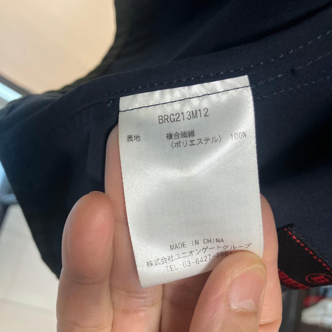 BRIEFING GOLF WIND ジャケット L ブリーフィング ネイビー