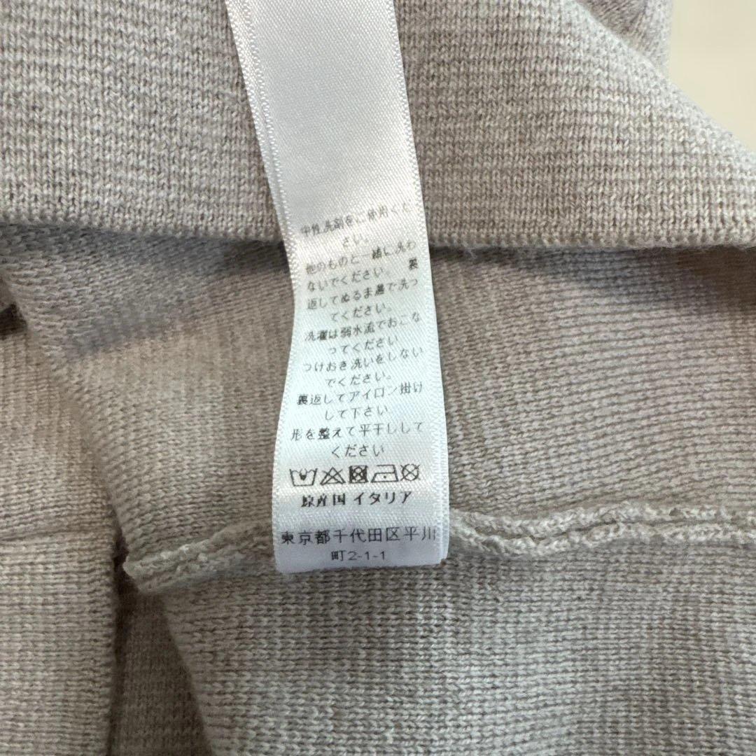 Baby Dior 長袖ニット ワンピース グレー