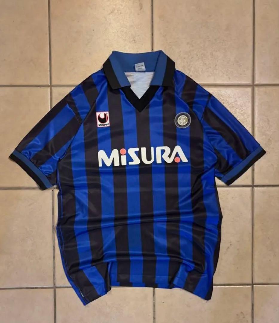 90-91 希少 uhlsport インテル ユニフォーム ヴィンテージ