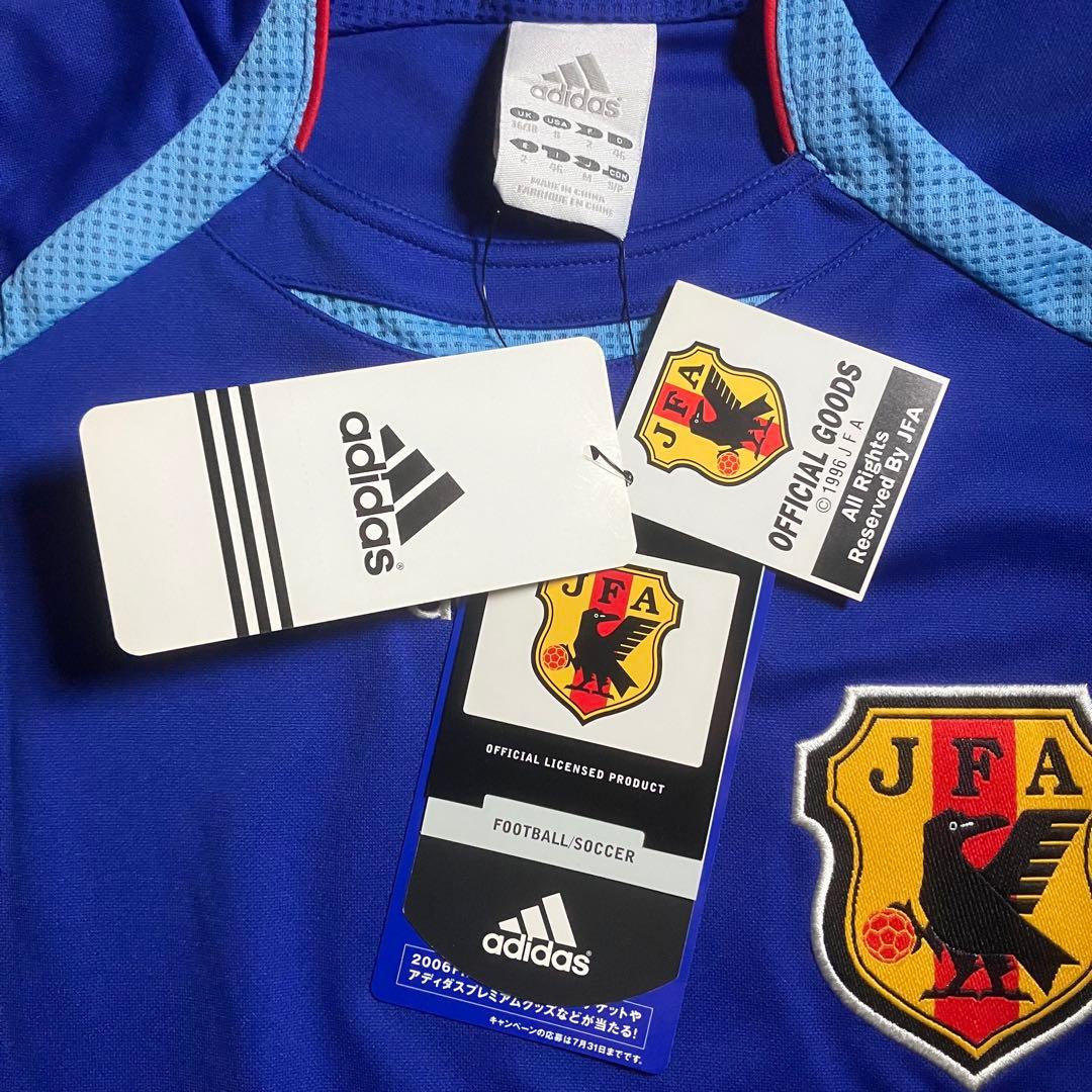 【新品タグ付き】adidas 日本代表ユニフォーム　ブルー　2006 JFA