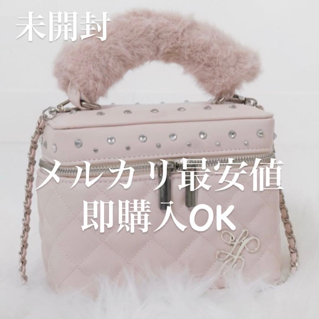 ルミニョン lumignon バニティ バニティバッグ ピンク - メルカリ