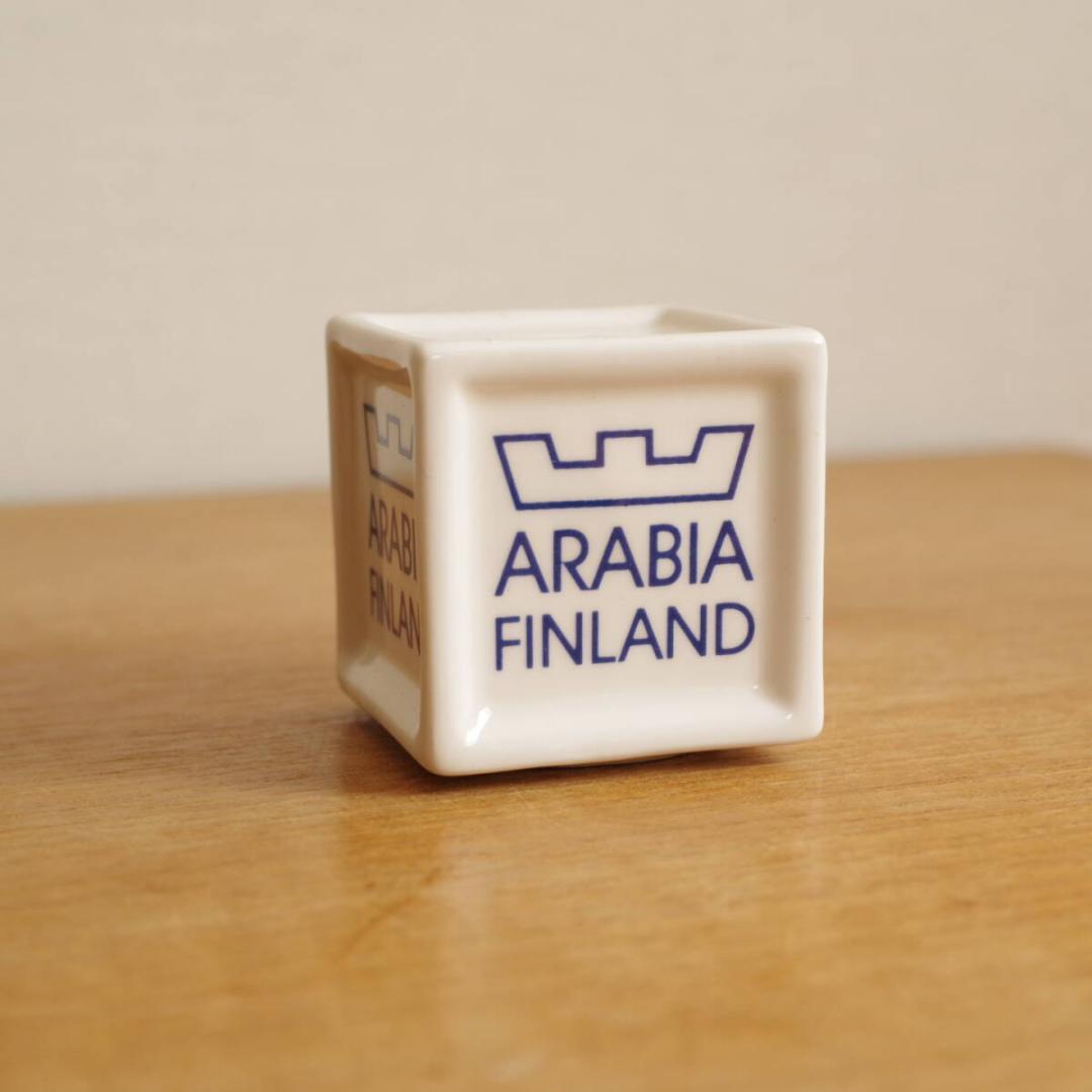 ビンテージ ARABIA アラビア ディーラー サイン キューブ 非売品