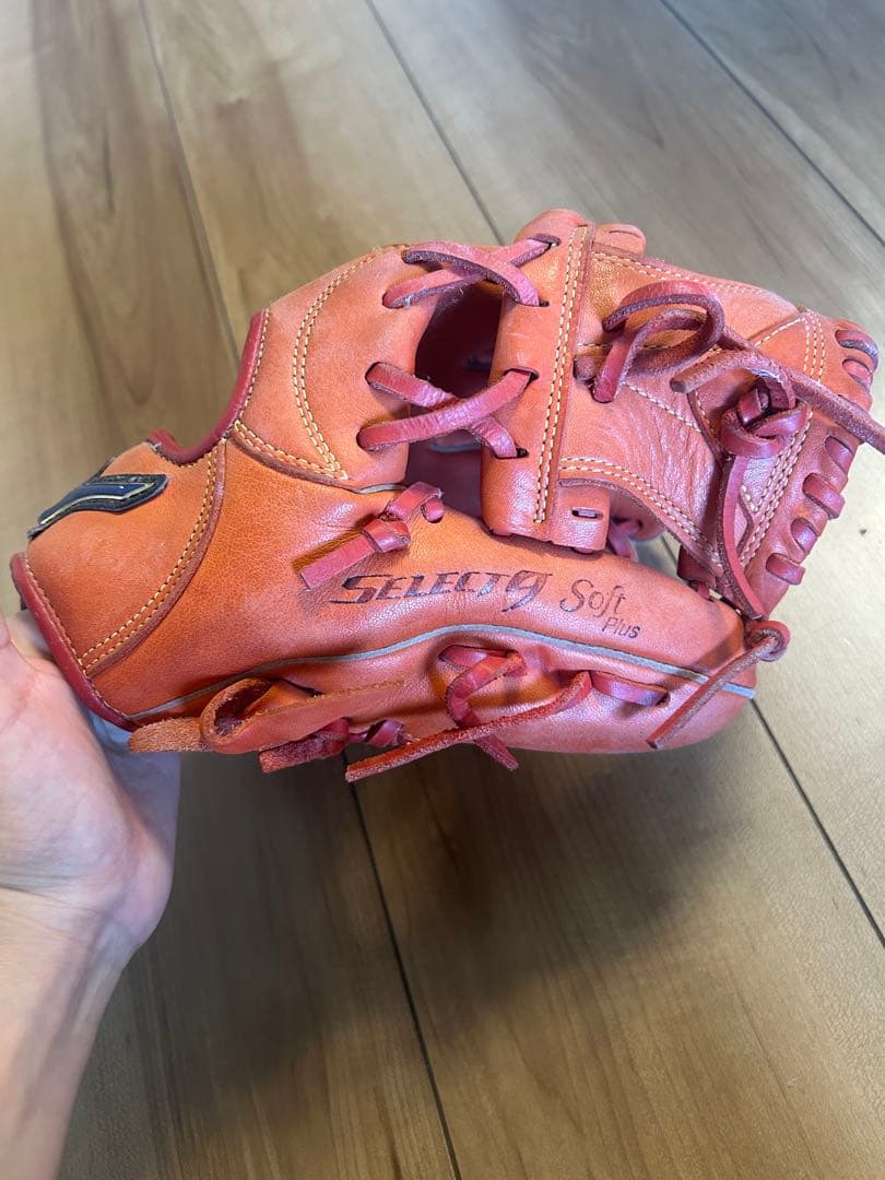 セレクト7 軟式グローブ オレンジ