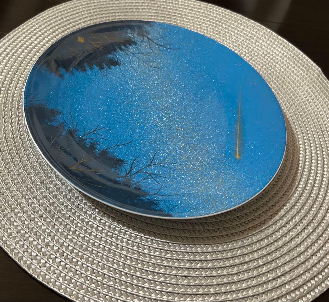 千住博　限定500枚　クリスマスプレート