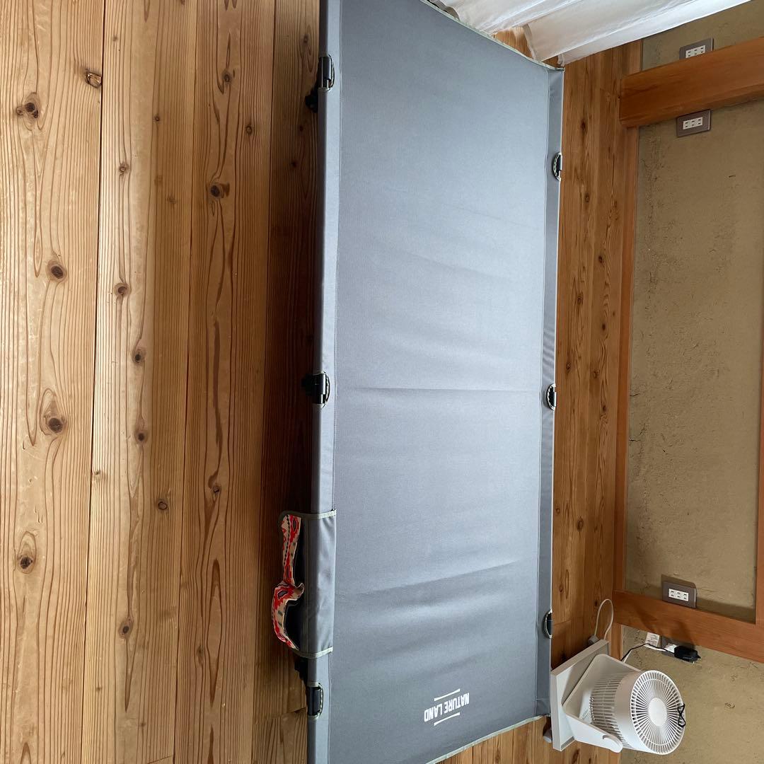 コット ワイド 90cm キャンプ 2WAY オリーブ