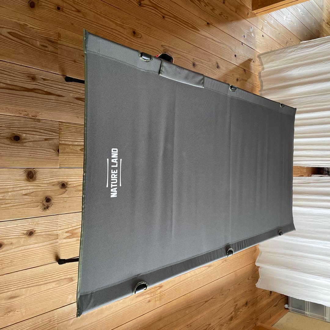 コット ワイド 90cm キャンプ 2WAY オリーブ