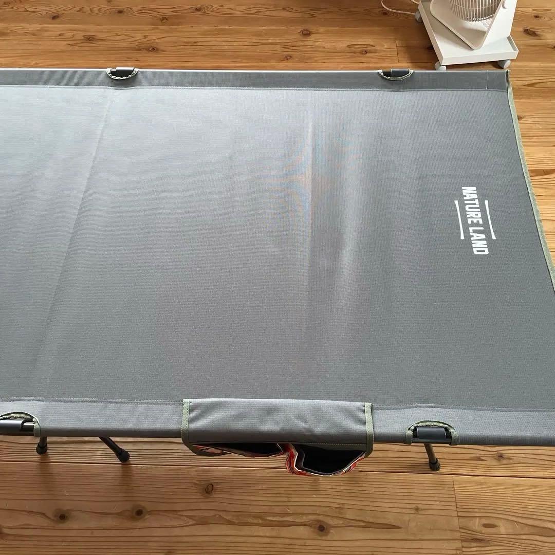 コット ワイド 90cm キャンプ 2WAY オリーブ