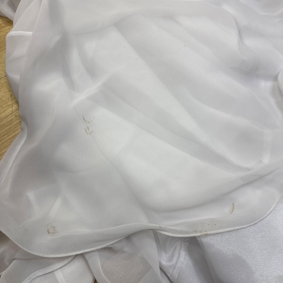 Y6072★【クリエイトサン】★M オフ白 スタンダードドレス 社交ダンス