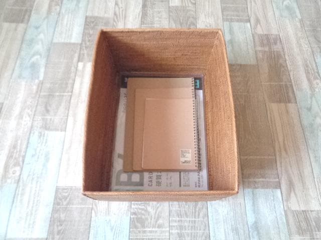 2種類セット●A4＆B4長方形ケース●無地●アタ●バリ島●1021●大きめタイプ