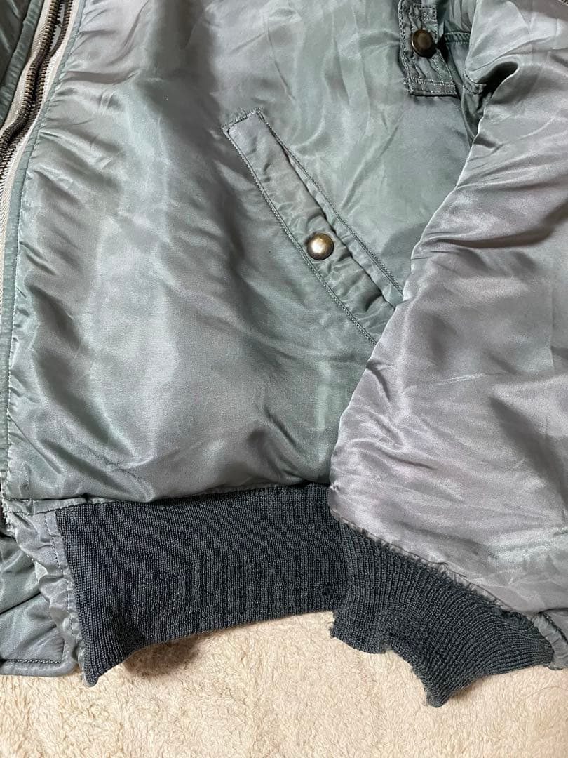 モ*ズ様 50s 米軍実物MA-1 USAF 1958年 8279B Faded