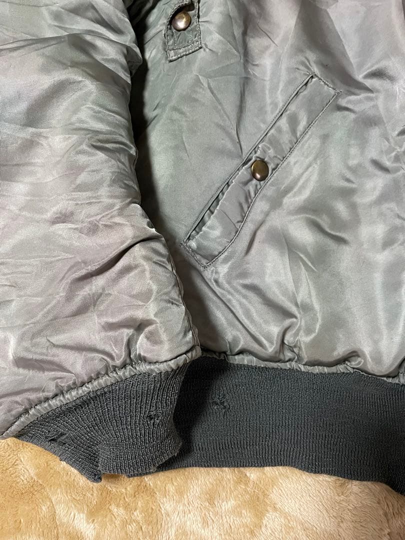 モ*ズ様 50s 米軍実物MA-1 USAF 1958年 8279B Faded