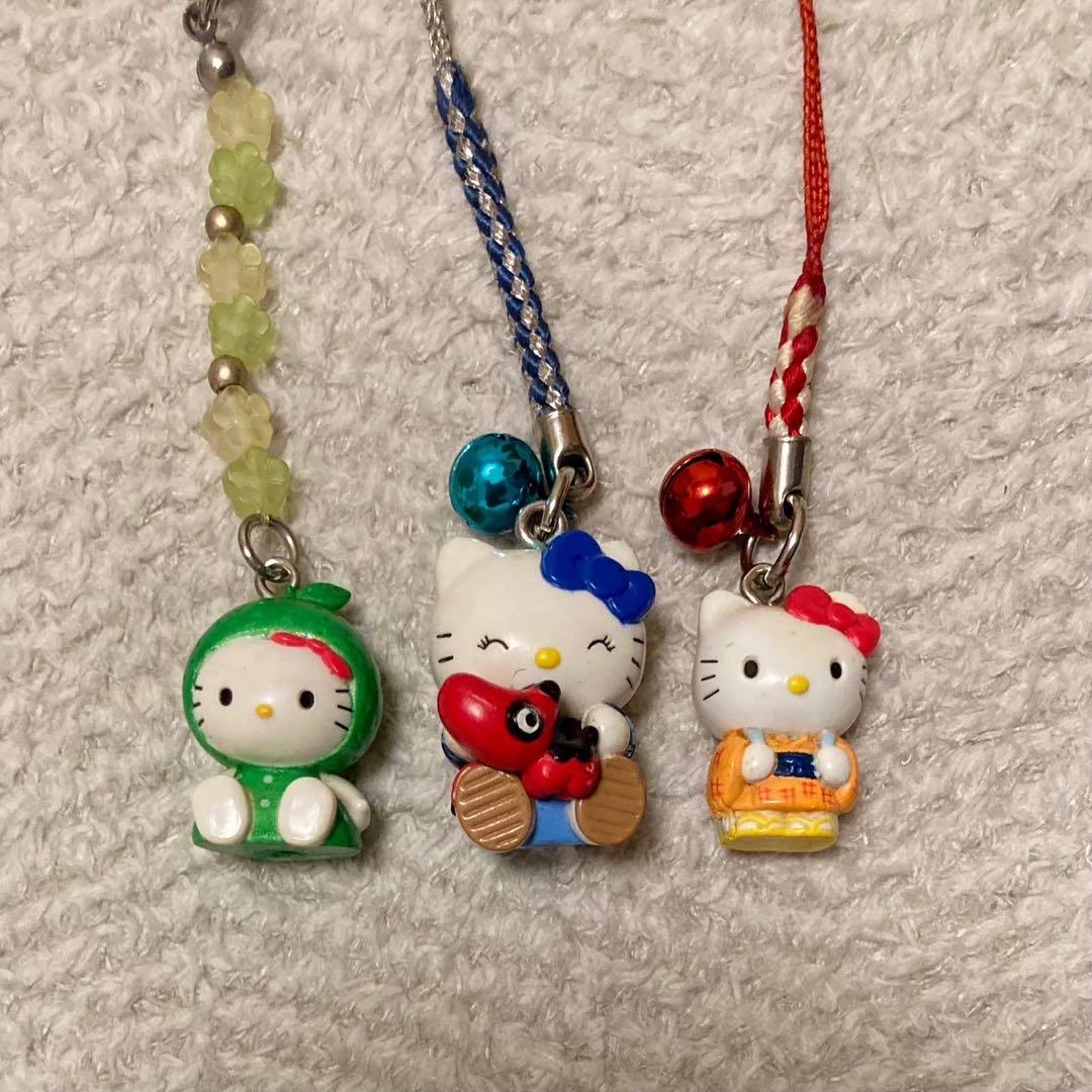 ハローキティ キーホルダー ご当地キティ 根付けストラップ 8個セット