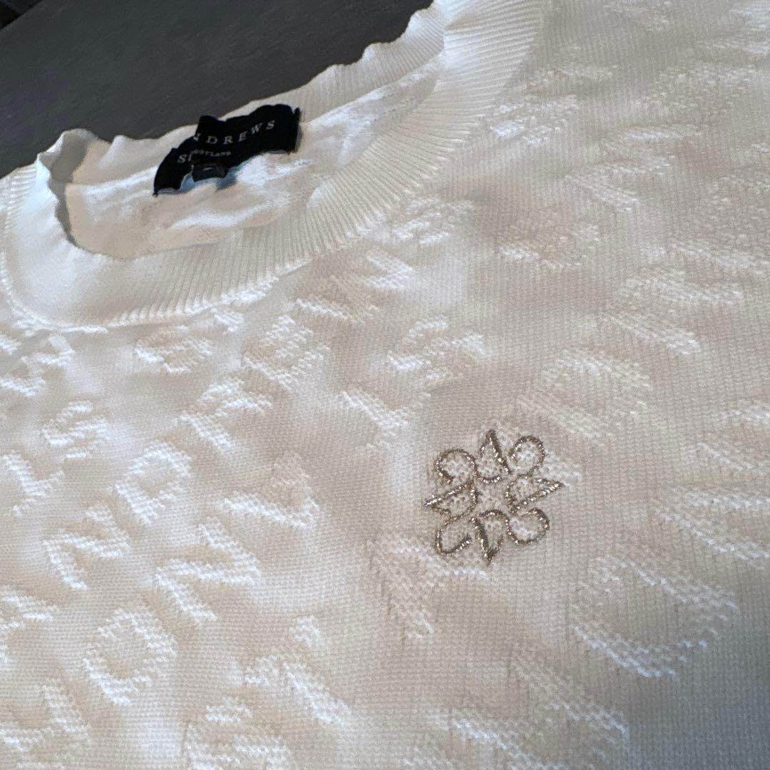 セントアンドリュース 白ニット春秋用 美品‼️の通販はau PAY