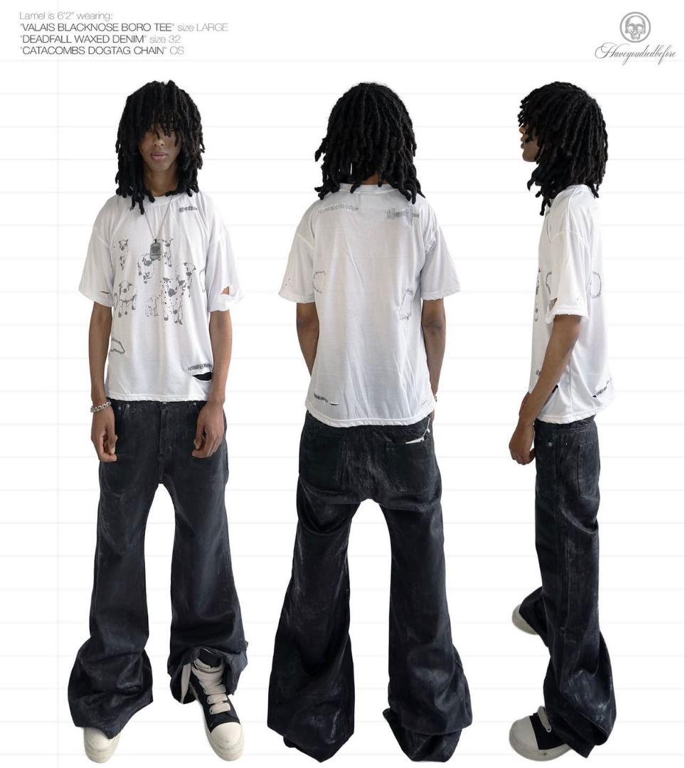 haveyoudiedbefore ワックスデニム