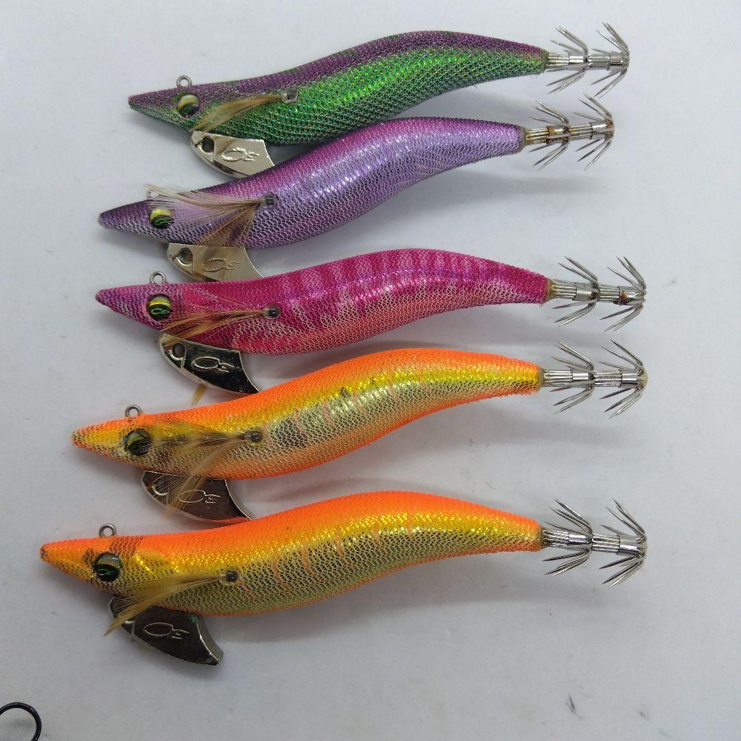 ダイワ エメラルダスボート3.5号 ティップランエギ 中古品10個セット①