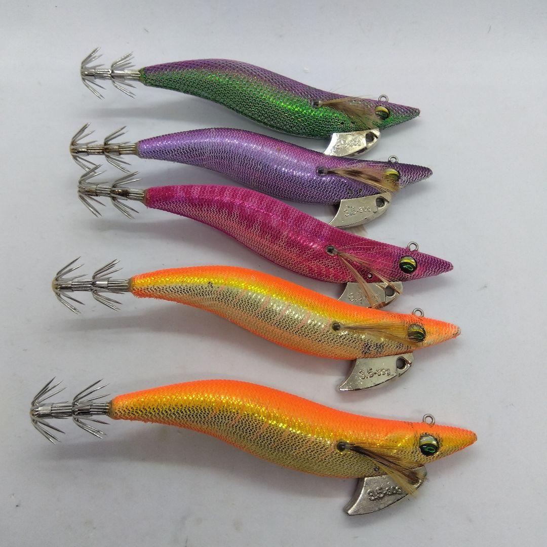 ダイワ エメラルダスボート3.5号 ティップランエギ 中古品10個セット①