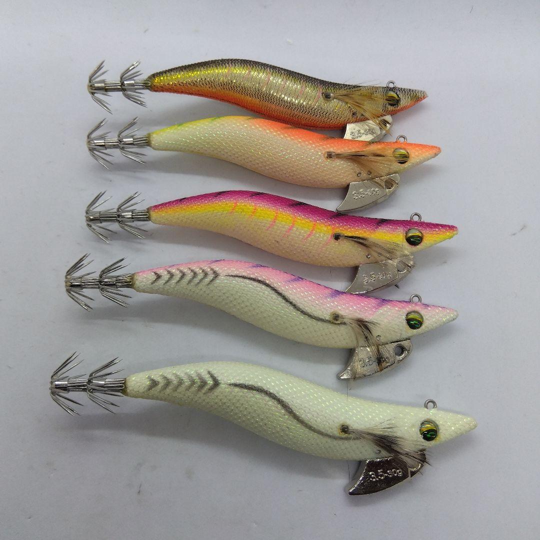 ダイワ エメラルダスボート3.5号 ティップランエギ 中古品10個セット①