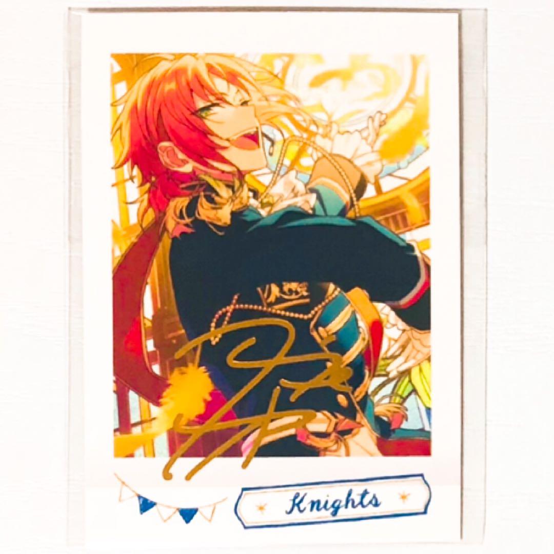 新品☆あんスタ☆Knights【月永レオ】箔押し☆ぱしゃこれ☆ver.7