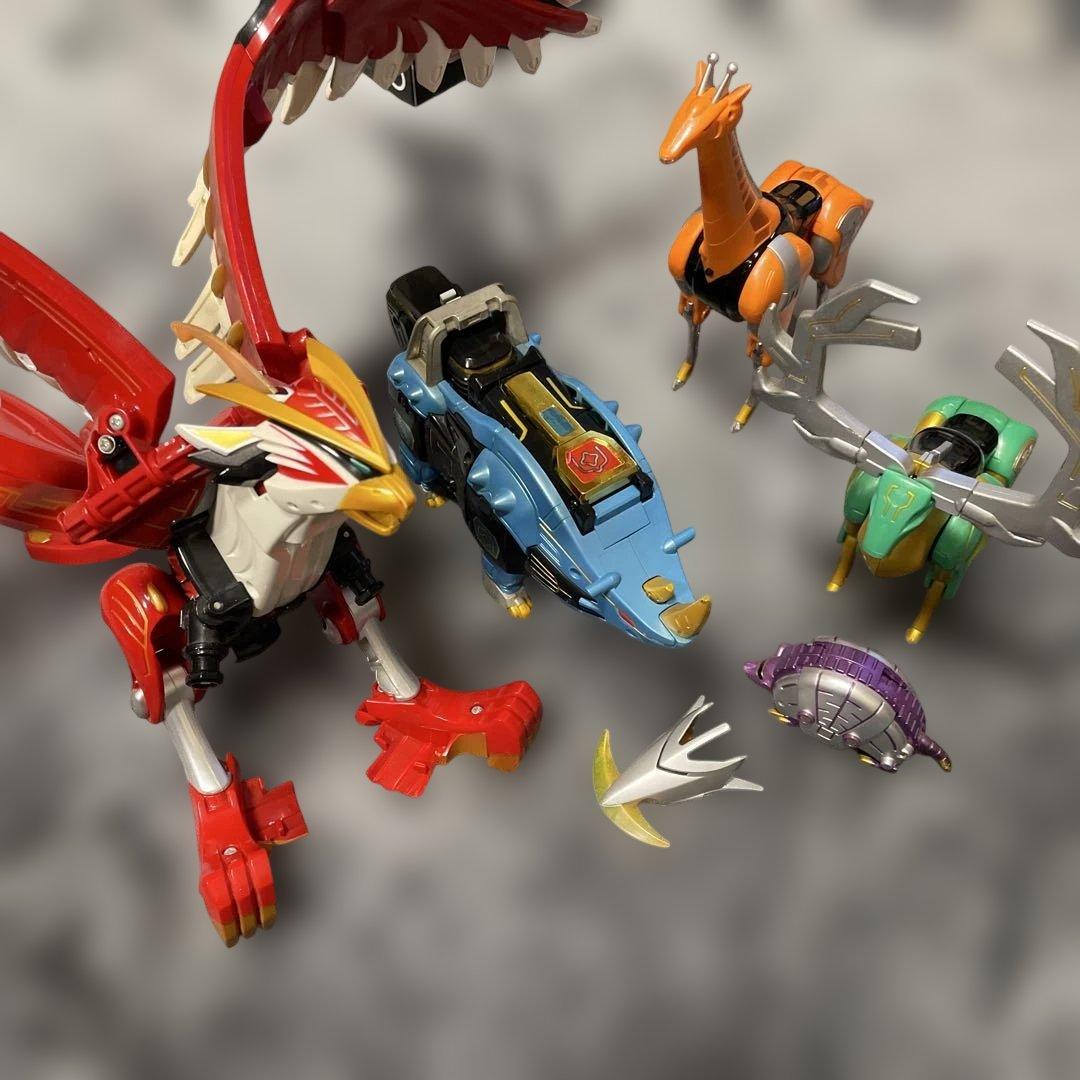 百獣戦隊ガオレンジャー　百獣合体　DXガオイカロス　パワーアニマル