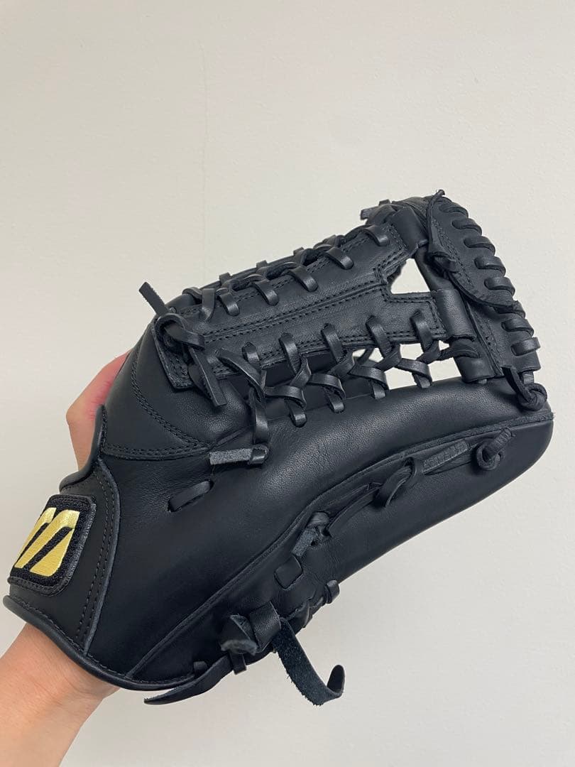 【ミズノ】MIZUNO 美品！軟式野球用グラブ　黒