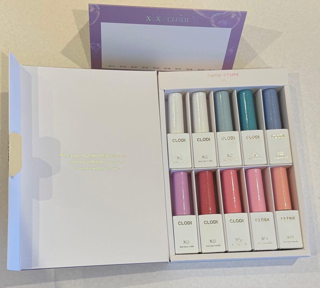 XOXO CLODI フラッシュジェル 10色セット クロディ - メルカリ