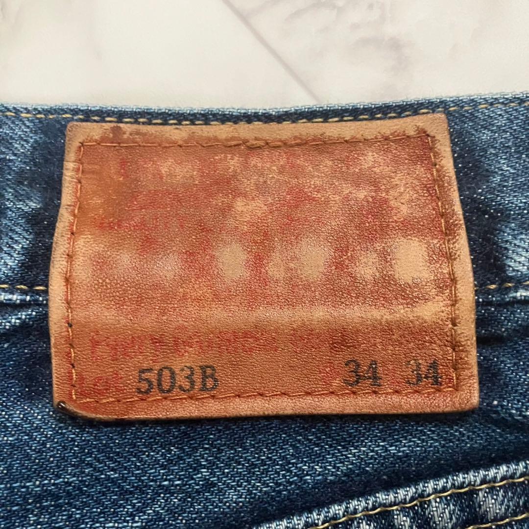 LEVI'S リーバイス 503B XX 赤耳 ビックE W34 90s リーバイス 赤耳 90s