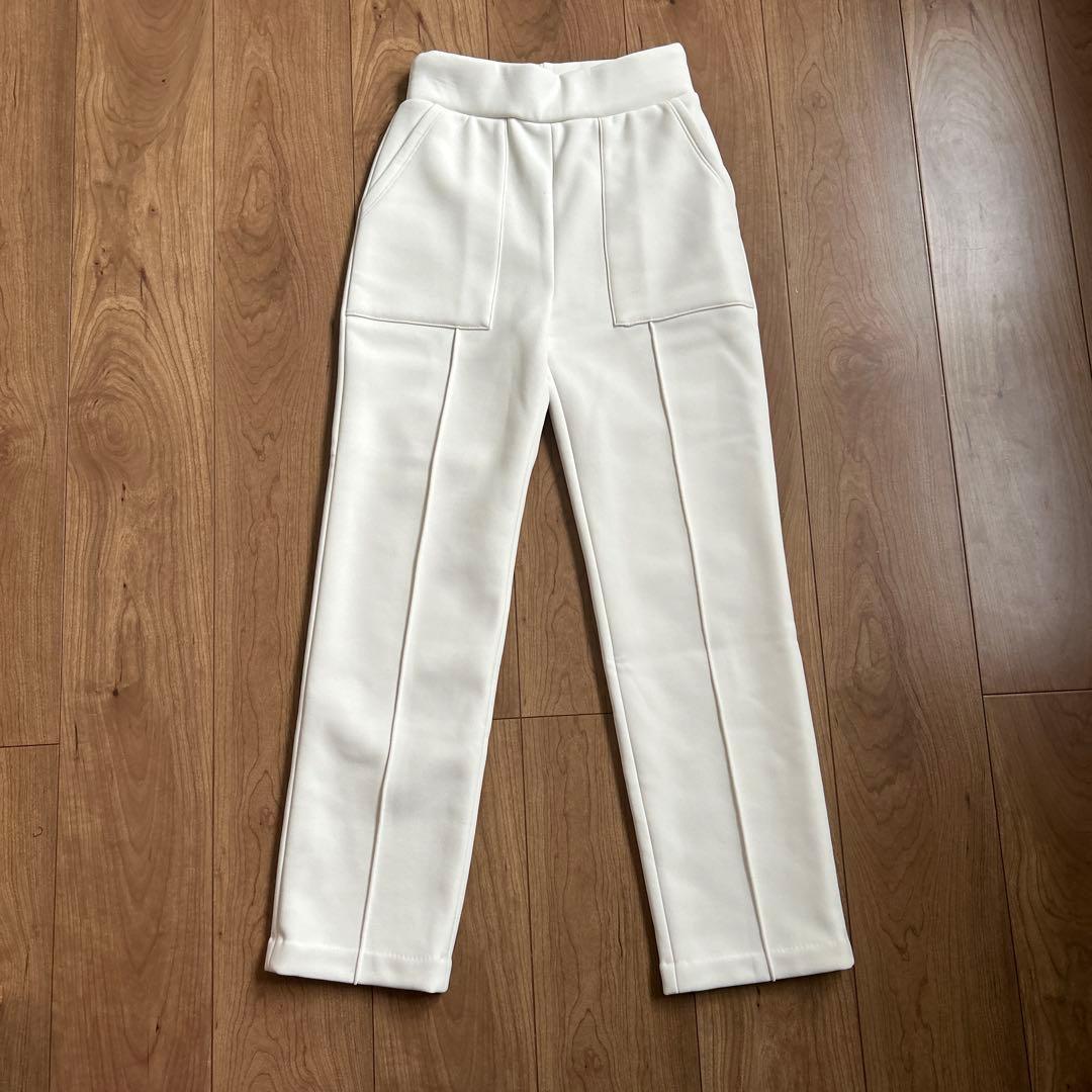 今期新品YONFA クーコーパンツ（裏起毛 ver.） (milk) XS