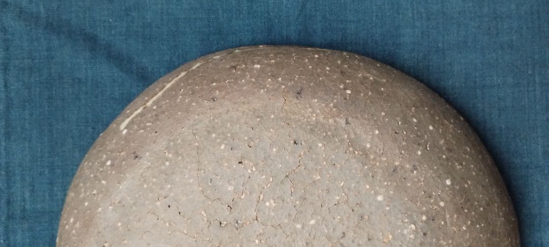 十場天伸　スリップウェア　皿　器　つくも窯　十場天神