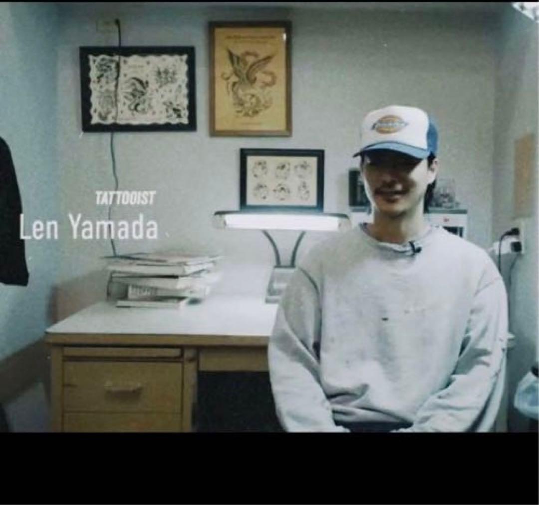 極希少 USA製 チャンピオン スウェット パーカー グレー 山田蓮 刺繍