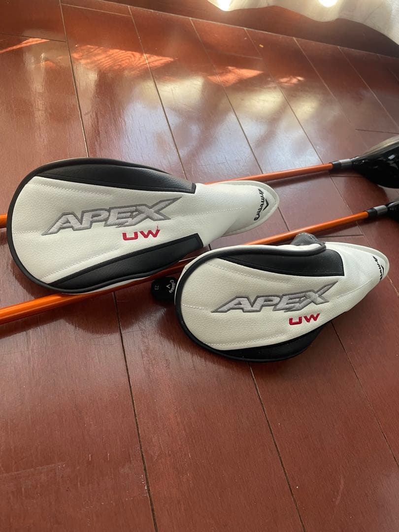 【超美品】キャロウェイ APEX UW 2023 19°&23°DI-8X