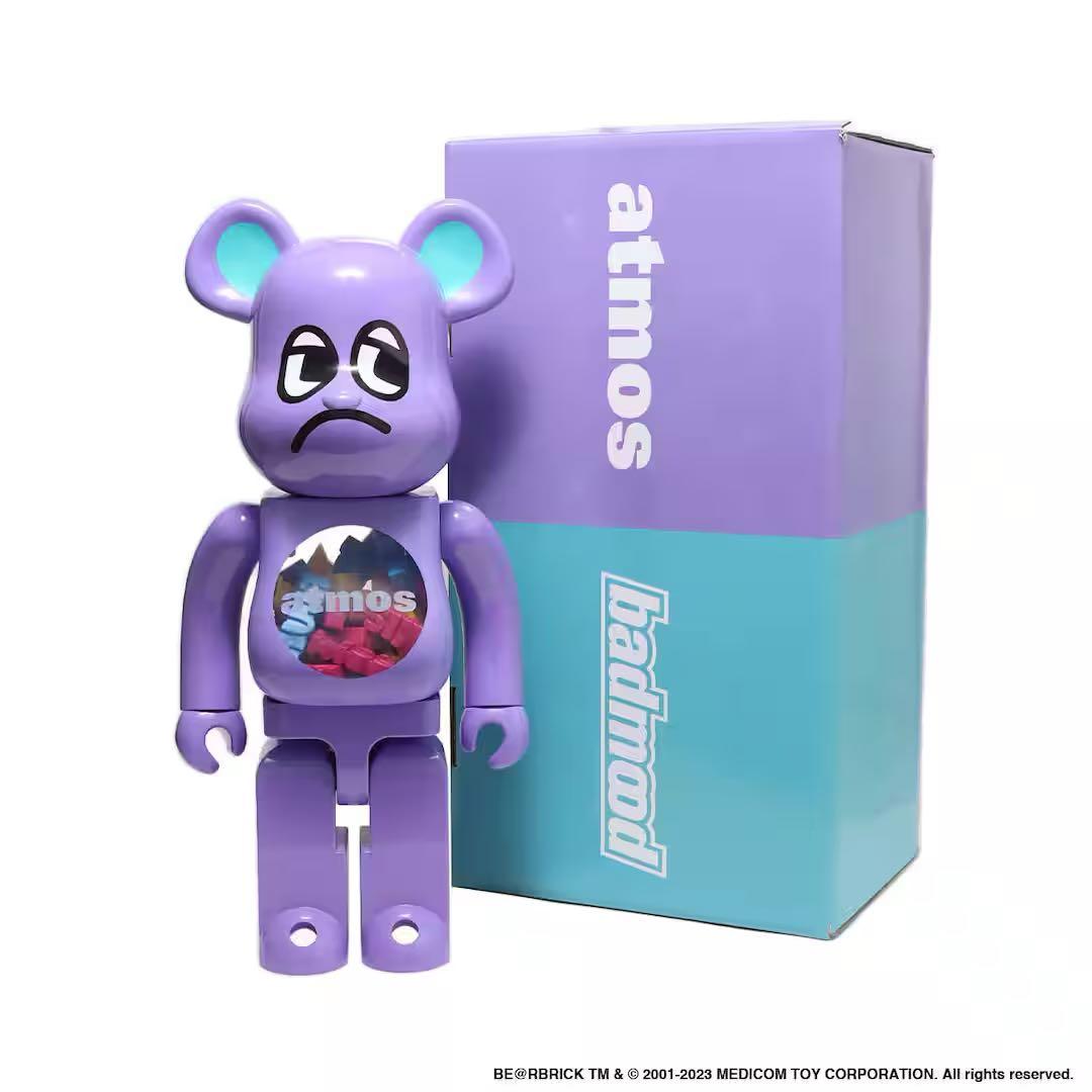 メディコム・トイ BE@RBRICK atmos × BADMOOD 1000%