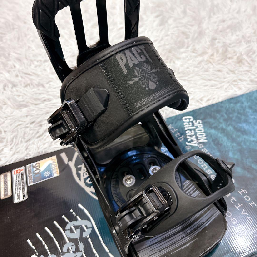 【美品】SPOON×SALOMON スノーボード バインディング 2点セット