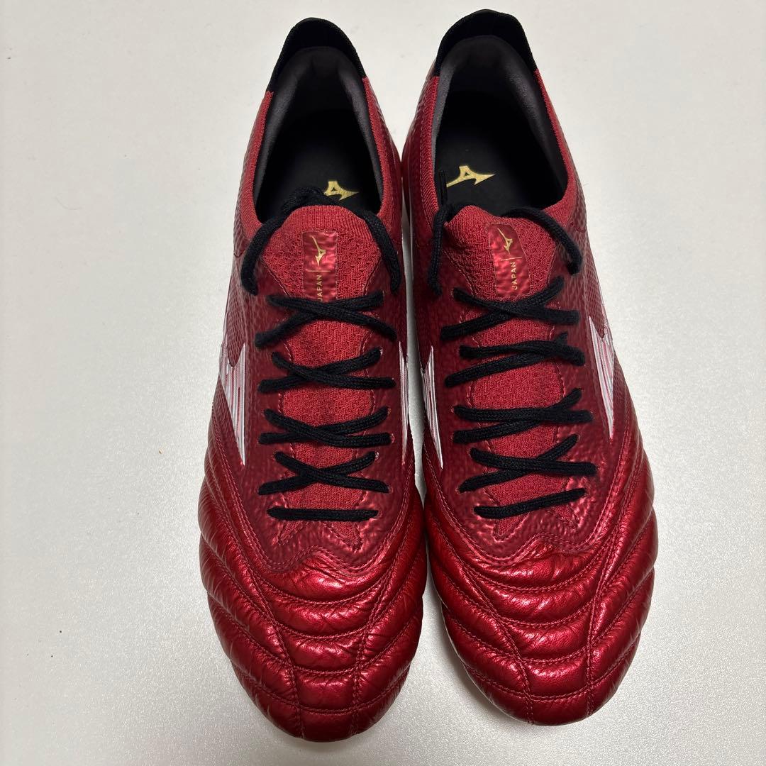 ミズノ モレリアネオ4β JAPAN 27.0cm サッカー スパイク赤 レッド