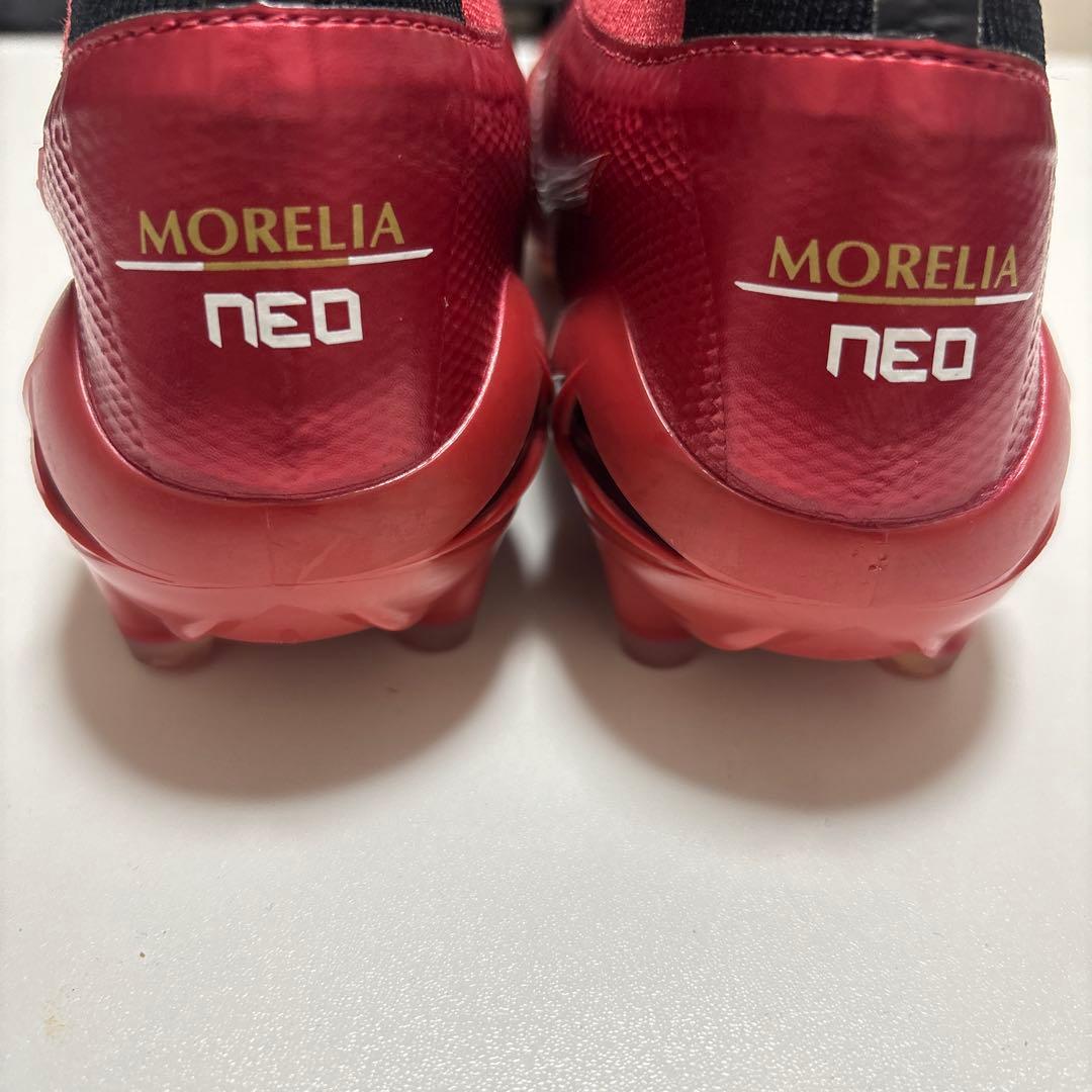 ミズノ モレリアネオ4β JAPAN 27.0cm サッカー スパイク赤 レッド