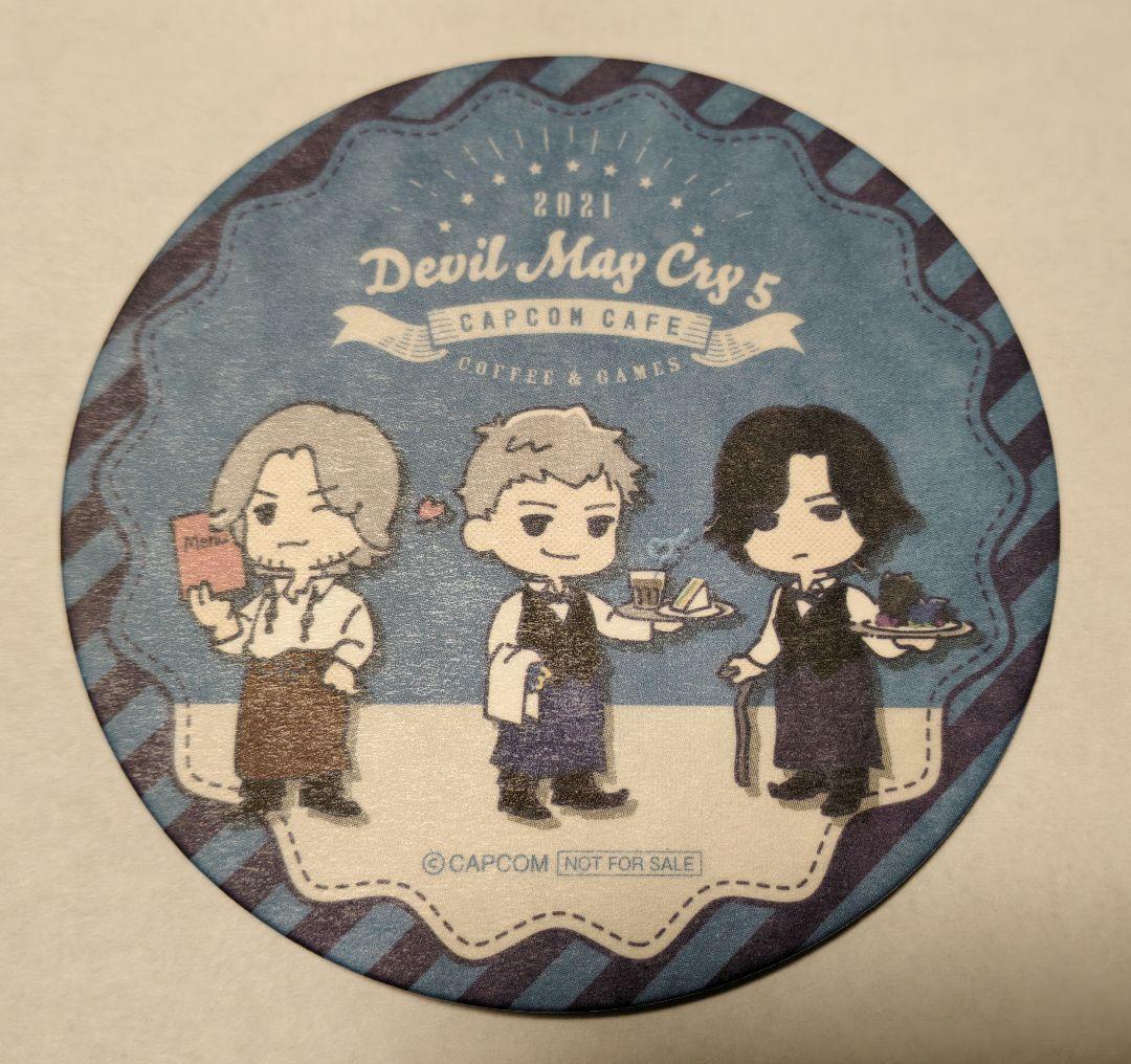 カプコンカフェ デビルメイクライ コースター バージル ダンテ V