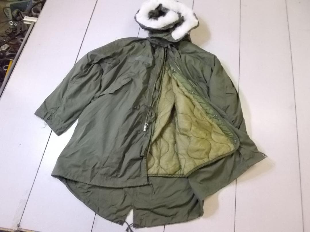 米軍実物 Ｍ65 フィッシュテールパーカー フルセット MEDIUM