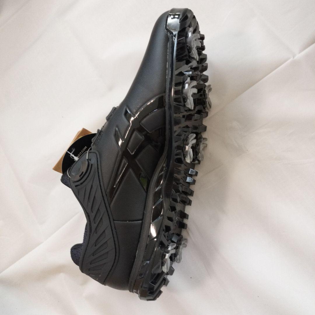 asics BOA ゴルフシューズ 25.0 ブラック