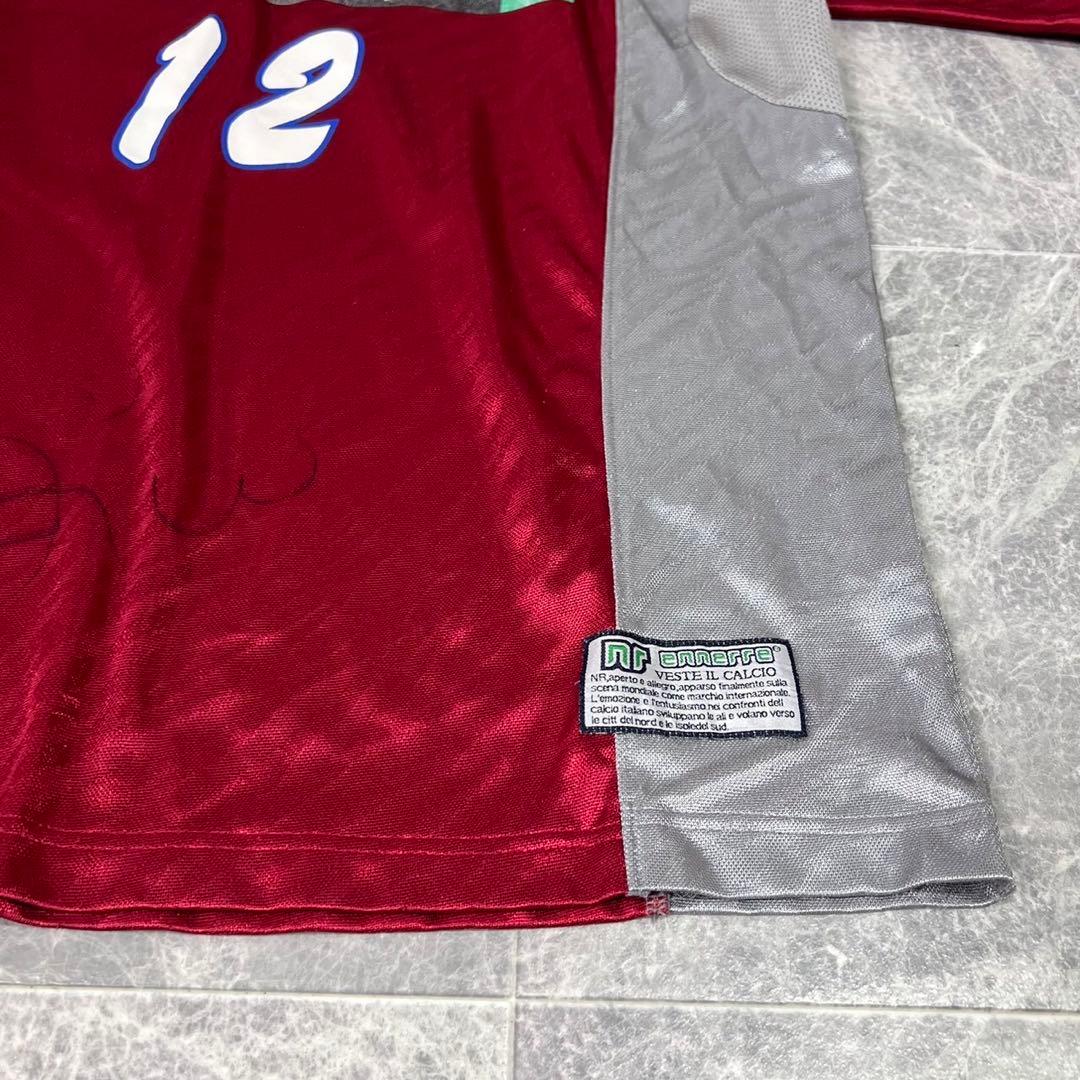 激レア 直筆 ジーコ サイン入り 当時物 鹿島アントラーズ ユニフォーム 12番