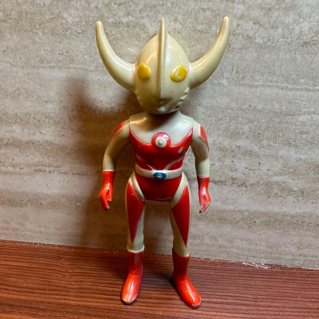 極美品 ウルトラマン ウルトラの父 ソフビ ブルマァク 当時物 - メルカリ