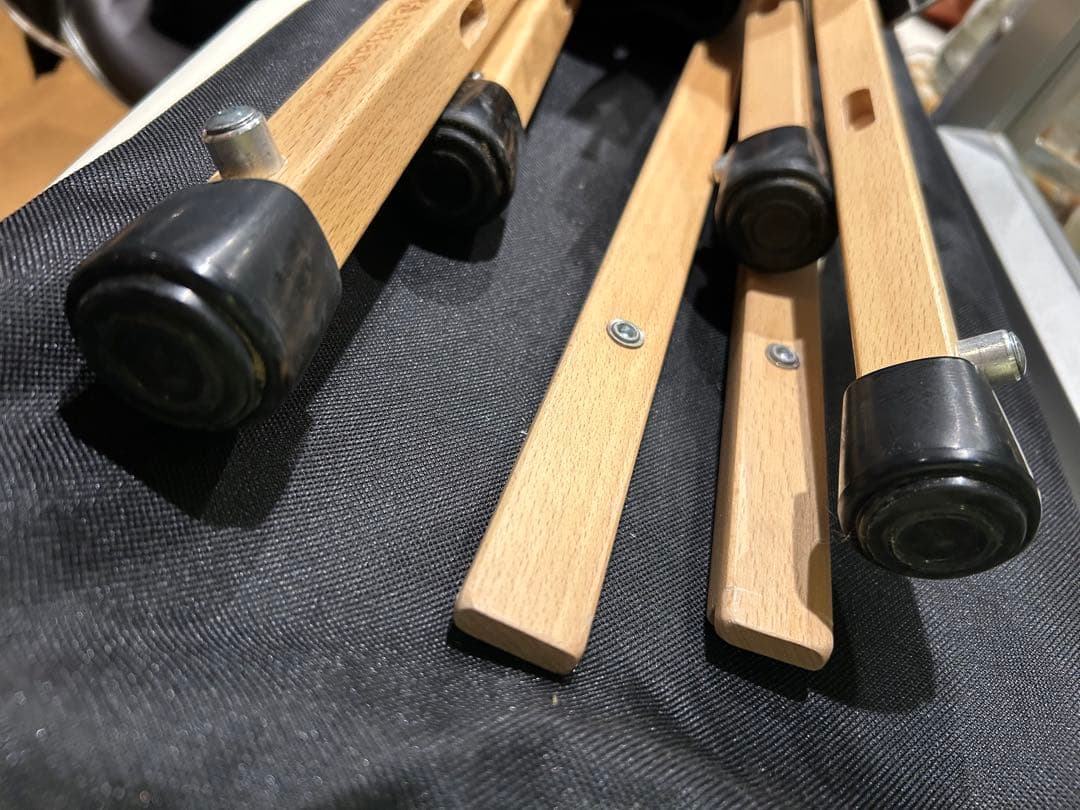 <値下げ不可> Hilander ハイランダー　ウッドフレームチェア 2脚セット